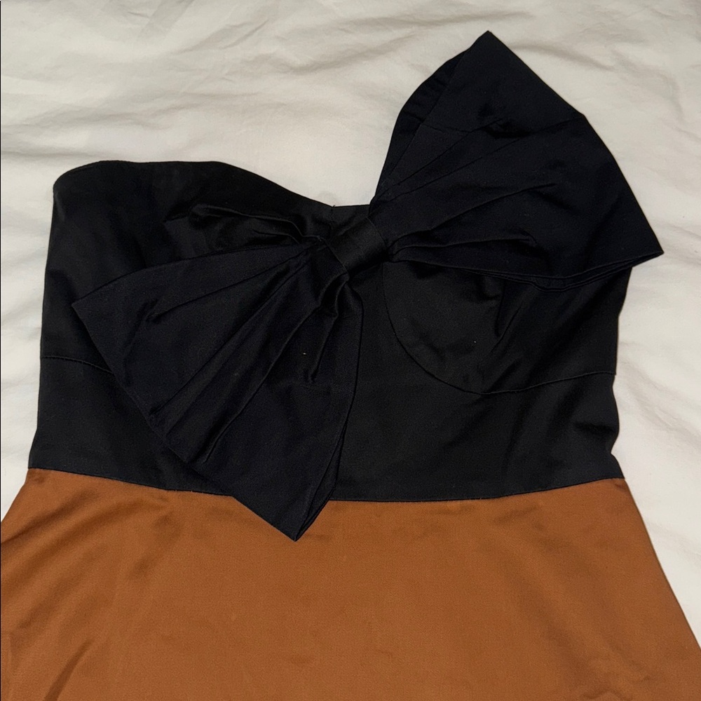 Anthropologie Hutch Bow Tie Maxi Dress - Picture 7 of 10